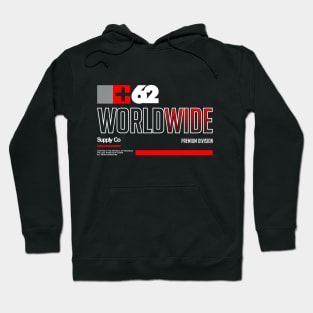 sixtwo worldwide supply co premium division Hoodie